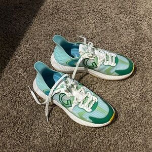 G/FORE Green and White Athletic Shoes